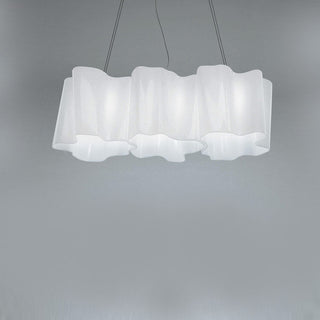 Artemide Logico Mini 3 in linea suspension lamp white - Buy now on ShopDecor - Discover the best products by ARTEMIDE design