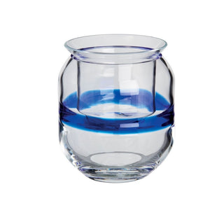 Carlo Moretti Lumina candlestick blue in Murano glass h 10 cm - Buy now on ShopDecor - Discover the best products by CARLO MORETTI design