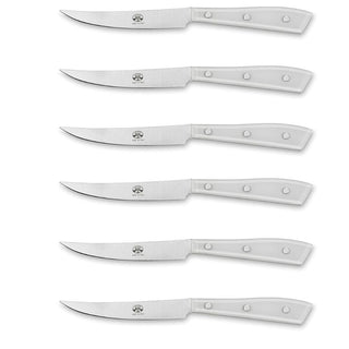 Coltellerie Berti Compendio set 6 table knives 8350 ice plexiglass - Buy now on ShopDecor - Discover the best products by COLTELLERIE BERTI 1895 design