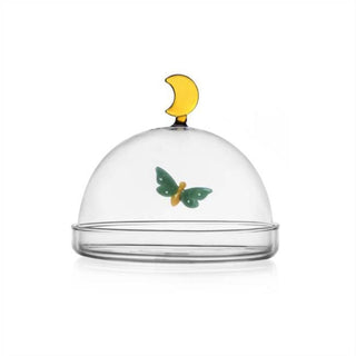 Ichendorf Garden Picnic dome with dish butterfly and moon diam. 14 cm. by Alessandra Baldereschi - Buy now on ShopDecor - Discover the best products by ICHENDORF design