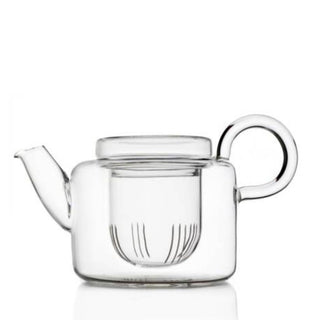 Ichendorf Piuma small teapot with filter by Marco Sironi Transparent - Buy now on ShopDecor - Discover the best products by ICHENDORF design