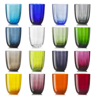 Nason Moretti Idra optic set 16 glasses different colors - Buy now on ShopDecor - Discover the best products by NASON MORETTI design