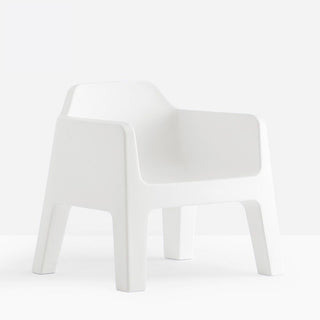 Pedrali Plus Air 631 lounge armchair for garden White - Buy now on ShopDecor - Discover the best products by PEDRALI design