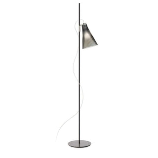 Kartell K-Lux floor lamp with black painted steel structure h. 165 cm. - Buy now on ShopDecor - Discover the best products by KARTELL design