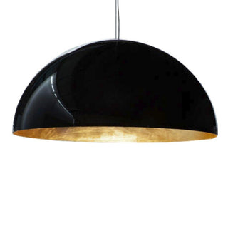 OLuce Sonora 490 suspension lamp diam 90 cm. by Vico Magistretti Oluce Black/Gold - Buy now on ShopDecor - Discover the best products by OLUCE design
