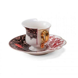 Seletti Hybrid 2.0 porcelain coffee cup Sagala with saucer - Buy now on ShopDecor - Discover the best products by SELETTI design