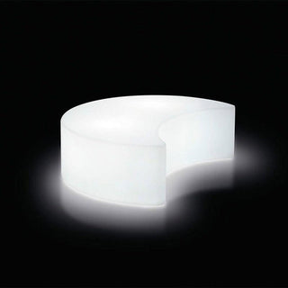 Slide Moon Out Pouf/Small table Lighting White by Alain Hadife - Buy now on ShopDecor - Discover the best products by SLIDE design