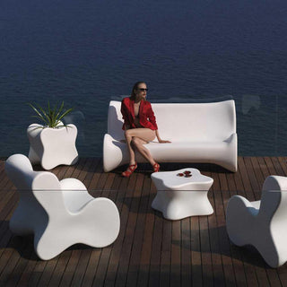 Vondom Doux armchair white by Karim Rashid - Buy now on ShopDecor - Discover the best products by VONDOM design