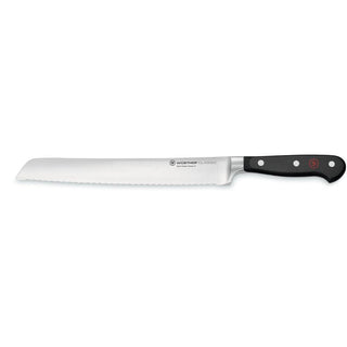 Wusthof Classic bread knife with double edge 23 cm. black - Buy now on ShopDecor - Discover the best products by WÜSTHOF design