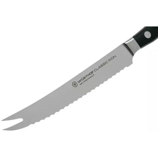 Wusthof Classic Ikon tomato knife 14 cm. black - Buy now on ShopDecor - Discover the best products by WÜSTHOF design